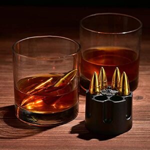 Gifts for Men Dad Husband Father's Day, Whiskey Stones, Unique Anniversary Birthday Gift Ideas for Him Boyfriend, Man Cave Stuff Cool Gadgets Retirement Bourbon Presents for Uncle Grandpa