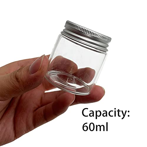 IMMTTYY 12Pack 2OZ Mini Wide Mouth Mason Jar Shot Glasses with Metal Lids, Perfect for home bar, man cave or she shed Great stocking stuffer, party favor, Honey, Jam, Jelly, with 24 Labels