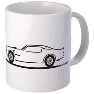 1977-79 pontiac trans am mug – ceramic 11oz coffee/tea cup gift stocking stuffer