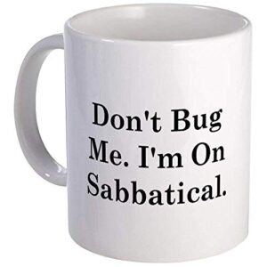 i’m on sabbatical mug – ceramic 11oz coffee/tea cup gift stocking stuffer
