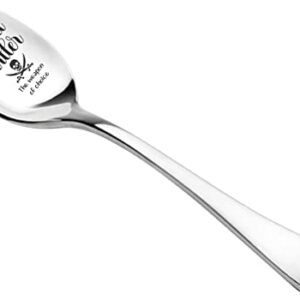 Funny Gift | Cereal Killer The Weapon Of Choice Engraved Spoon Gift For Birthday | Anniversary | Christmas Stocking Stuffer | Stainless Steel 7 inches Engraved Teaspoon | Gifts under $20