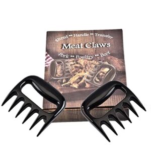 Barbecue Meat Claws for Shred, Cut, Stocking Stuffers for Men, Friend Box | Grilled Chicken Splitter | Multi-Purpose BBQ Fork Accessory for Beef, Pork