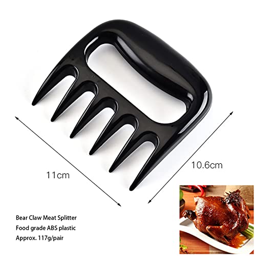 Barbecue Meat Claws for Shred, Cut, Stocking Stuffers for Men, Friend Box | Grilled Chicken Splitter | Multi-Purpose BBQ Fork Accessory for Beef, Pork