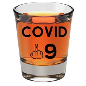 cool af funny quarantine shot glass – quarantine gifts for women and men – great for birthday, christmas, halloween, mom, dad, nurse, teacher, sister, brother, or best friend