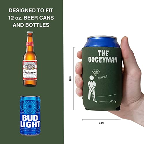 Coozie Kings Funny Golf Coozies - Great Gift for Any Golfer - Neoprene Can Coozies to Keep your Cans Cool for All 18 Holes - 6 Pack (Standard Beer/Soda Can)