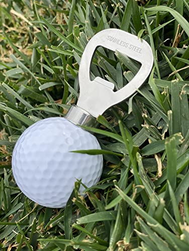 Golf Ball Bottle Opener, Perfect Golfer Gift, Gift for Dad, or Beer Lover Gift