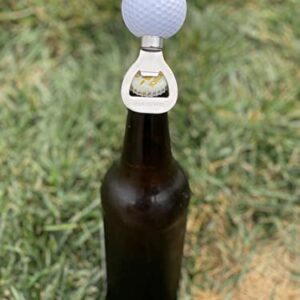 Golf Ball Bottle Opener, Perfect Golfer Gift, Gift for Dad, or Beer Lover Gift