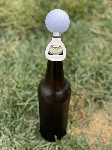 Golf Ball Bottle Opener, Perfect Golfer Gift, Gift for Dad, or Beer Lover Gift