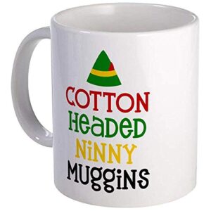 cotton headed ninny muggins mug – ceramic 11oz coffee/tea cup gift stocking stuffer