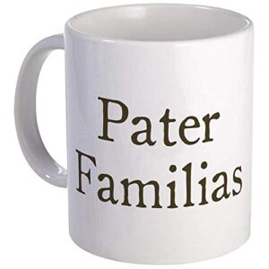 pater familias mug – ceramic 11oz coffee/tea cup gift stocking stuffer