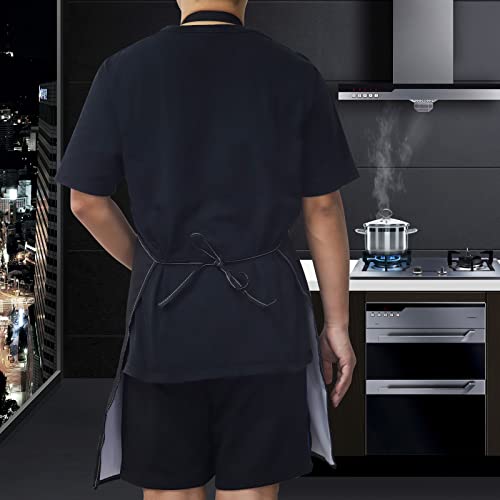 WZMPA Grilling Apron For Men Grilling Lovers Gift This Shit Finna Be Bussin' BBQ Apron With Pocket For Men Dad Husband (Bussin Apron)