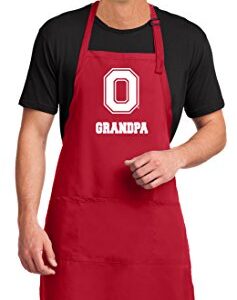 Broad Bay Large Ohio State Grandpa Mens Apron or OSU Grandfather Aprons