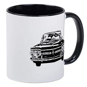 early corvair mug – ceramic 11oz ringer coffee/tea cup gift stocking stuffer
