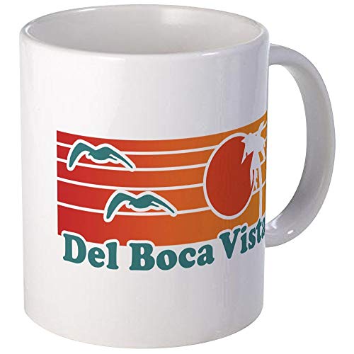 Del Boca Vista Mug - Ceramic 11oz Coffee/Tea Cup Gift Stocking Stuffer