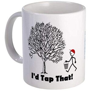 i’d tap that mug – ceramic 11oz coffee/tea cup gift stocking stuffer