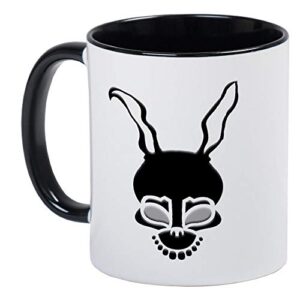 donnie darko mug – ceramic 11oz ringer coffee/tea cup gift stocking stuffer