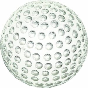 Golf Ball Whiskey Stones Gift Set for Men, Husband Dad, Brother, Boyfriend; Chillers Golfers, Reusable Ice Cubes, Glass Chilling Rocks; of 4 Rocks with Tongs, X-Large (ARIDON002)