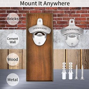 Gifts for Men, Christmas Stocking Stuffers for Dad, Whiskey Stones, Wall Mounted Magnetic Bottle Opener,Unique Christmas Beer Gift Ideas for Him Boyfriend, Stocking Stuffers Cool Stuff Gadgets