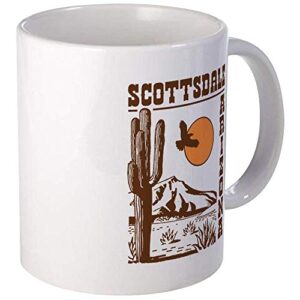 scottsdale arizona mug – ceramic 11oz coffee/tea cup gift stocking stuffer