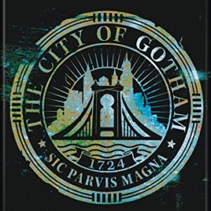 Ata-Boy The Batman City of Gotham (We Don't Have)  2.5" x 3.5" Magnet for Refrigerators and Lockers