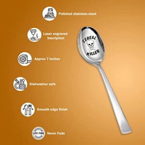 Seyal® Cereal Killer Engraved Spoon Gift