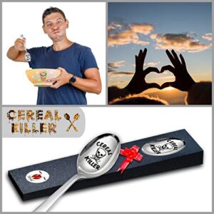 Seyal® Cereal Killer Engraved Spoon Gift