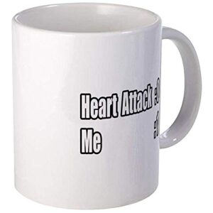 heart attack survivor mug – ceramic 11oz coffee/tea cup gift stocking stuffer