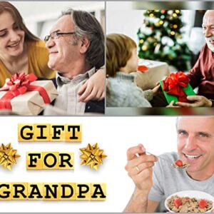Grandpa's Ice Cream Plow Spoon - (Gold)