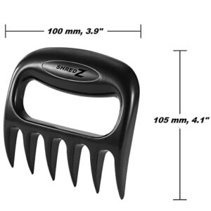 Meat SHREDZ - BBQ Shredder, Best Gifts for Foodies Men, Gadgets Under 15, Meat Claws Meat Shredder, Grilling Gadgets / Tools/ Utensils for Men, Meat Shredder Bear Claw, Smoker Accessories Gifts