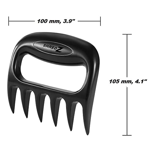 Meat SHREDZ - BBQ Shredder, Best Gifts for Foodies Men, Gadgets Under 15, Meat Claws Meat Shredder, Grilling Gadgets / Tools/ Utensils for Men, Meat Shredder Bear Claw, Smoker Accessories Gifts