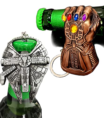 3-Pack Creative Multipurpose Infinity Thanos Gauntlet Glove Beer Bottle Opener beer gifts for men