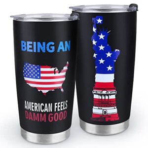 supersun birthday gifts for men tumbler, dad gifts from daughter son. fathers day, patriotic gift for uncle, grandpa, papa, husband, him, man 30th 40th 50th 60th. cool boyfriend gifts ideas.