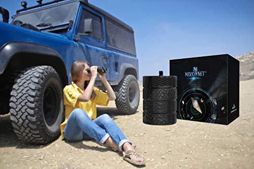 MISHOWNET Tire Coffee Tea Mug Gift for Car Lovers Mechanics Car Enthusiasts Christmas Gifts for Man Birthday Gift