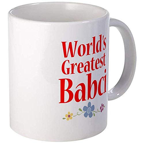 World's Greatest Babci Mug - Ceramic 11oz Coffee/Tea Cup Gift Stocking Stuffer