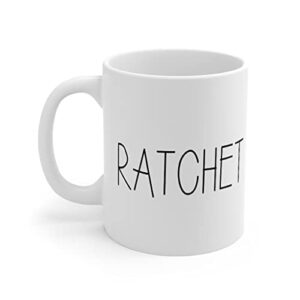ratchet mug funny gift parody christmas gift stocking stuffer gag gift coffee mug coffee mug holiday joke gif