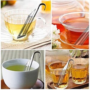 Tea Strainer with Gift Box, Tea Infuser for Loose Tea - 2 Pack Stainless Steel Tea Diffuser, Long-handle Tea infusers for Tea, Coffee, Seasonings, Spices, Gifts for Mother Father