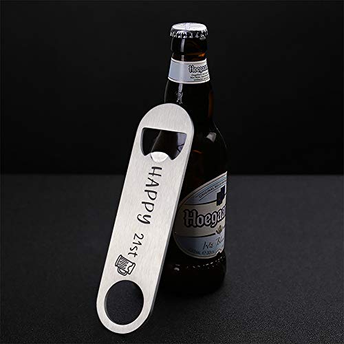 Birthday Bottle Opener Beer Bottles Birthday Gift for Women Men Anniversary Favors for Guests 21st Birthday Decorations Beer Bottle Openers Gift Decoration Supplies