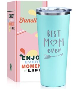 gifts for mom – 22oz tumbler best mom ever gifts – mom gifts from daughter son – mother’s day gifts for wife- new mom gifts for women – mom birthday gifts – best mothers day present for sister friends