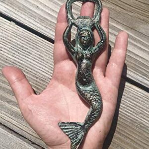 Mythical Mermaid Beer Bottle Opener – Unique Nautical Bar Decor – Best Friend Barware Gift – Stocking Stuffer