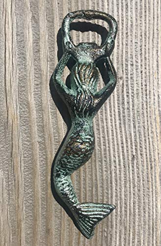 Mythical Mermaid Beer Bottle Opener – Unique Nautical Bar Decor – Best Friend Barware Gift – Stocking Stuffer