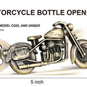Motorcycle Beer Gifts | Beer Opener |Vintage Motorcycle Bottle Opener| Unique Motorcycle Beer Gifts for Men|Great For Wine Lovers|Perfect Wine Gift.