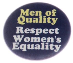 men of quality – respect women’s equality magnet – feminist feminism equal rights