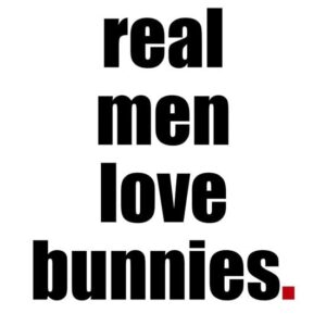 CafePress Real Men Love Bunnies Mug Ceramic Coffee Mug, Tea Cup 11 oz