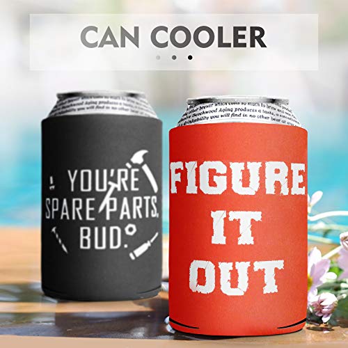 6 Pack Letterkenny Beer Coozie Merchandise Favorite Funny Sayings, How're Ya Now, Pitter Patter, Thats A Texas Sized 10-4, Allegedly Ostrich, Can Cooler Sleeves 16oz 24oz Beer Bottle