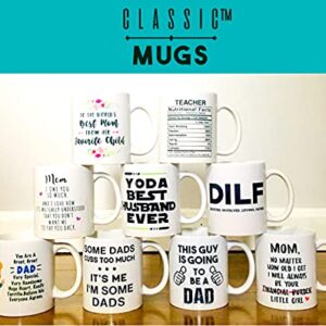 Classic Mugs I Would Fight A Bear For Brother Funny Coffee Mug Graduation Gift for Brother from Sister Sibling Mom Dad Friend Gifts for Brother Christmas Birthday Fun Cup For Bro Men Him Guy Gag Gift