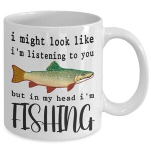 Funny Fishing 11 oz Mug | Fishing Funny Gift | Dad Grandpa Husband Fishing Gift |