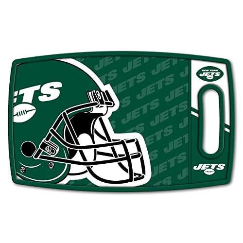 YouTheFan NFL New York Jets Logo Series Cutting Board