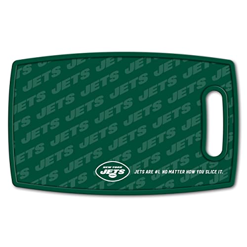 YouTheFan NFL New York Jets Logo Series Cutting Board