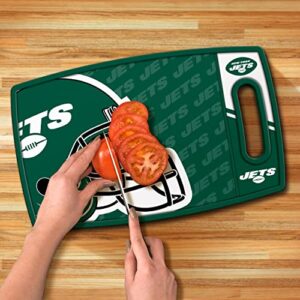 YouTheFan NFL New York Jets Logo Series Cutting Board