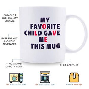 Best Mom & Dad Birthday Gifts - Funny Mother’s Day Gifts, Christmas Gifts for Women & Men, Heat Changing Mug for Grandpa & Grandma, 11oz Coffee Mugs for Mom, Dad, Grandfather, Grandmother, Him, Her